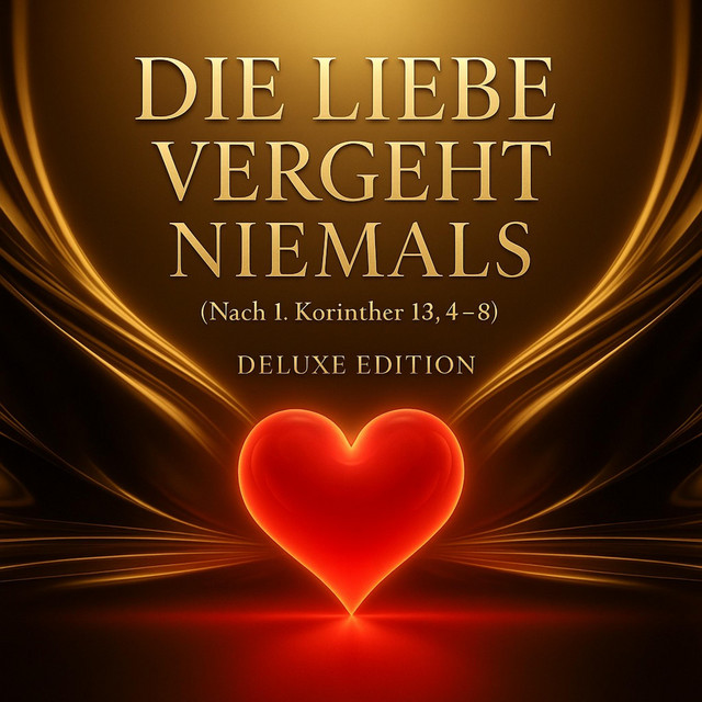 DIE LIEBE VERGEHT NIEMALS Deluxe Edition (1 Kor. 13,4-8)