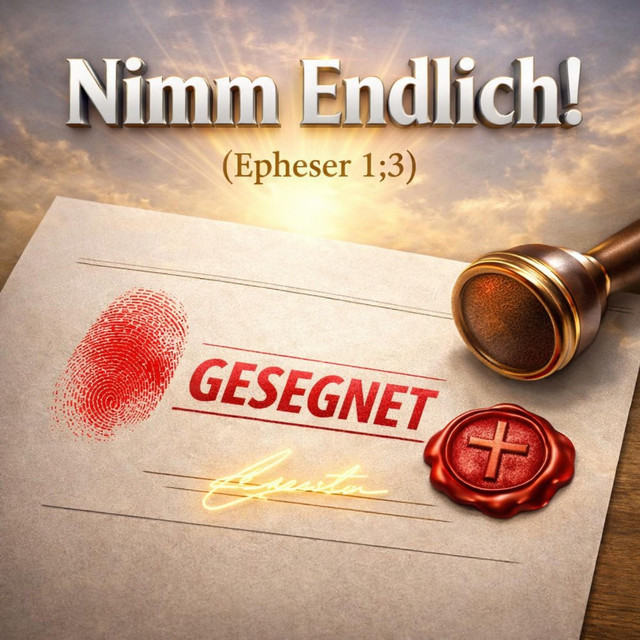Nimm Endlich (Du bist gesegnet)